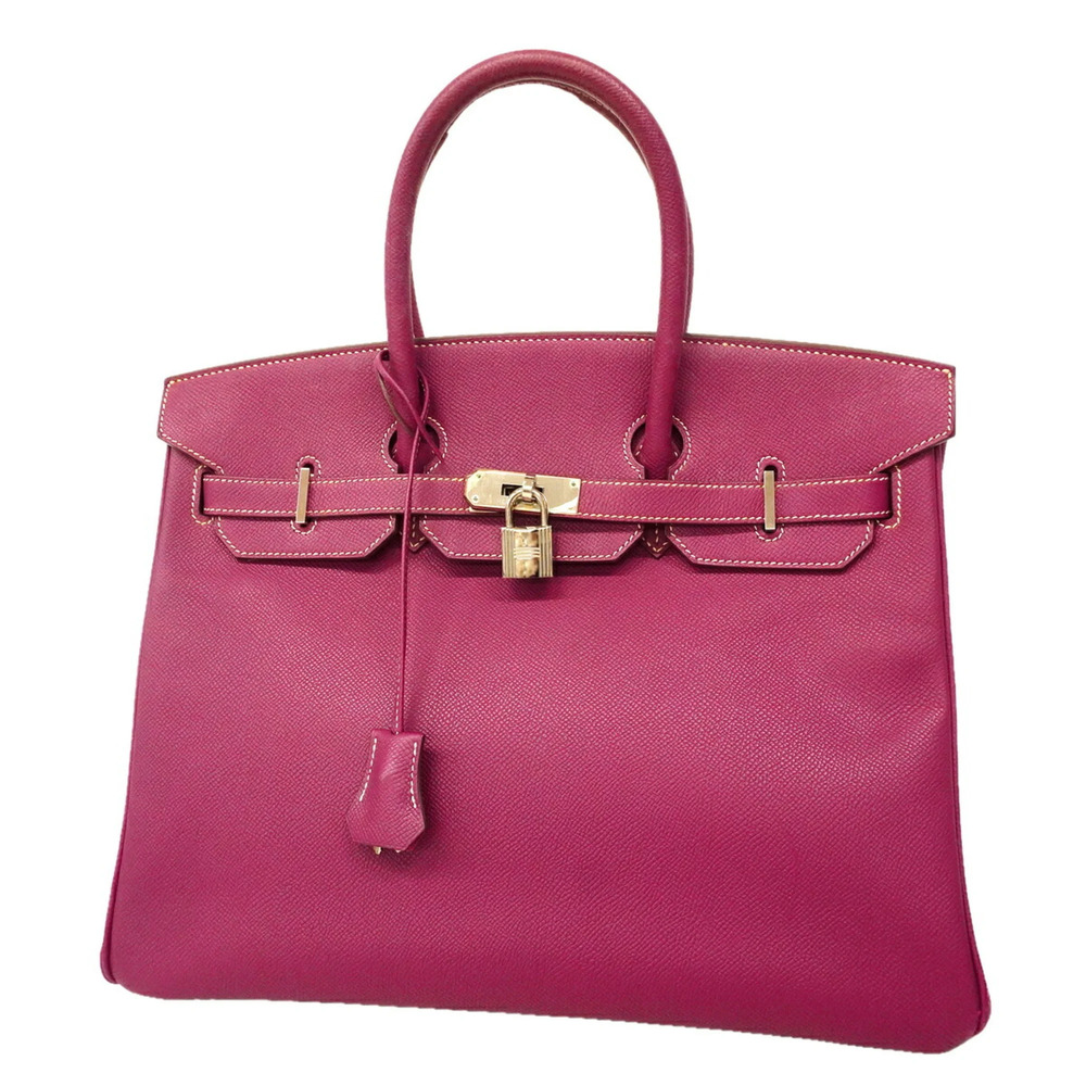 Hermes Birkin 35 Handbag, Veau Epsom Tosca Rose Tyrien, □O stamp, Ladies', OP...